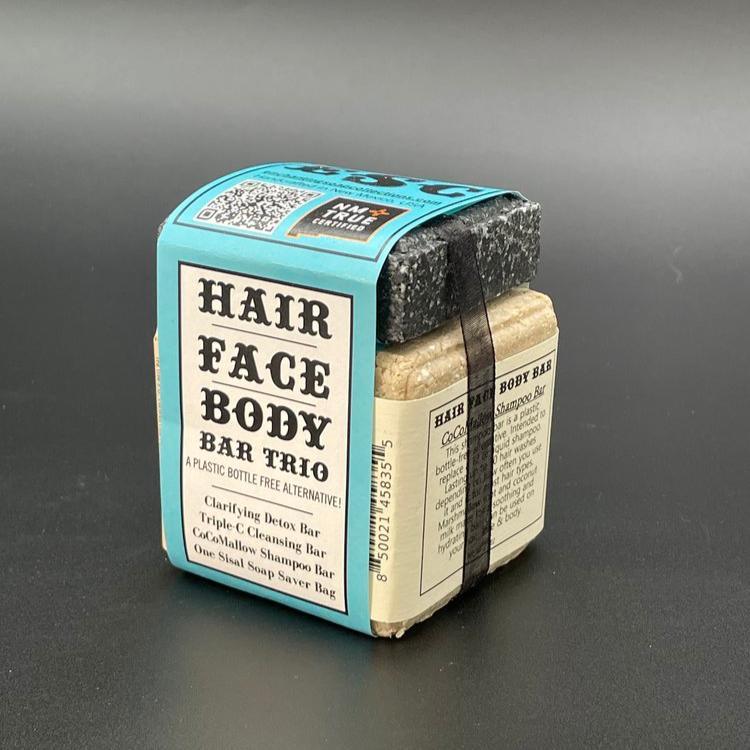 Hair, Face and Body Bar Trio