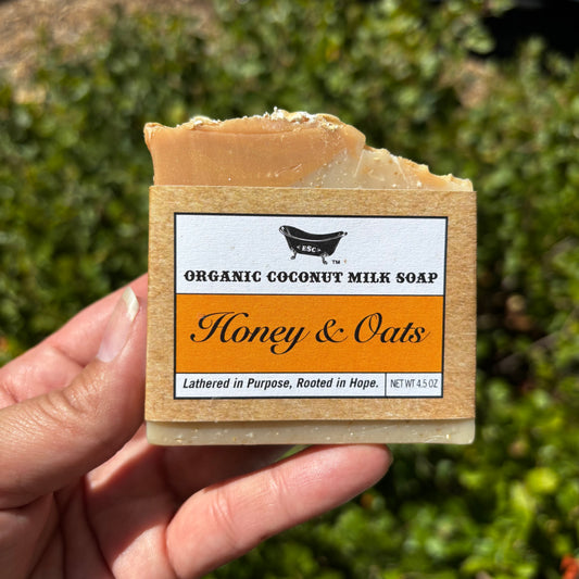 Honey and Oat Soap Bar