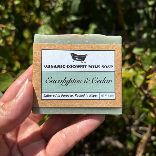 Eucalyptus and Cedar Soap Bar
