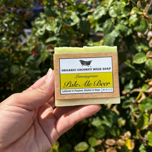 Lemongrass Pale Ale Beer Soap Bar