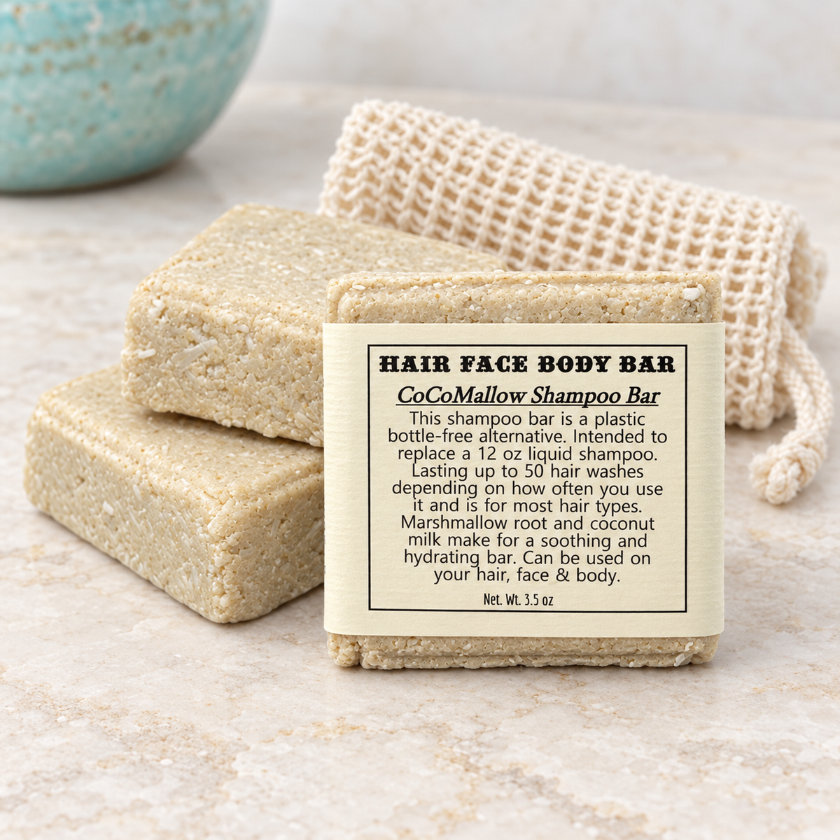 CoCoMallow Shampoo Bar
