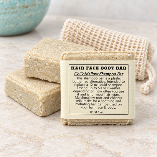 CoCoMallow Shampoo Bar