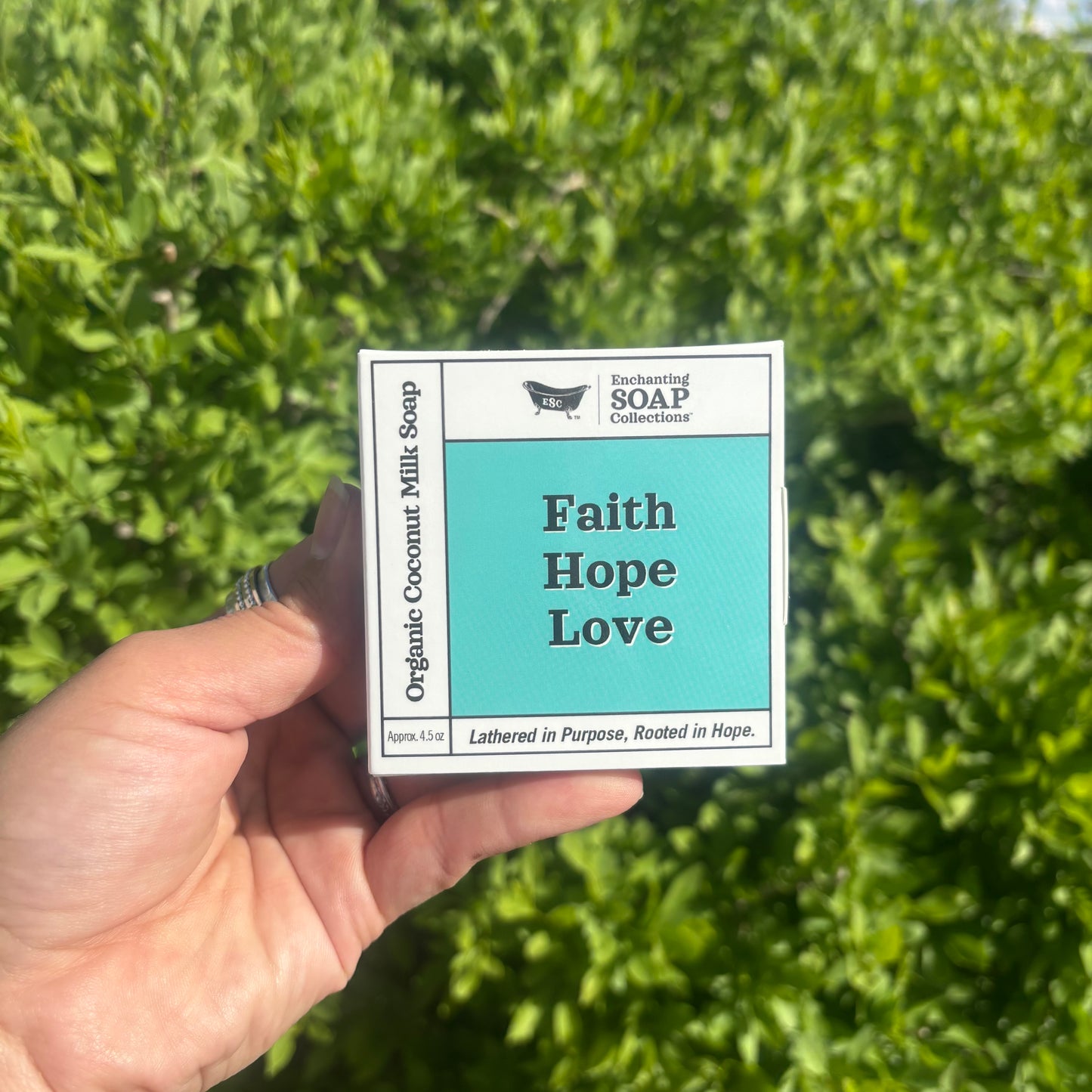 Faith Hope Love, in a Box
