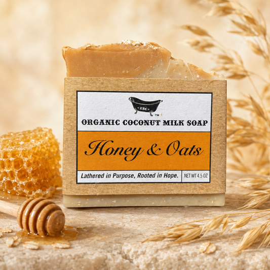 Honey and Oat Soap Bar