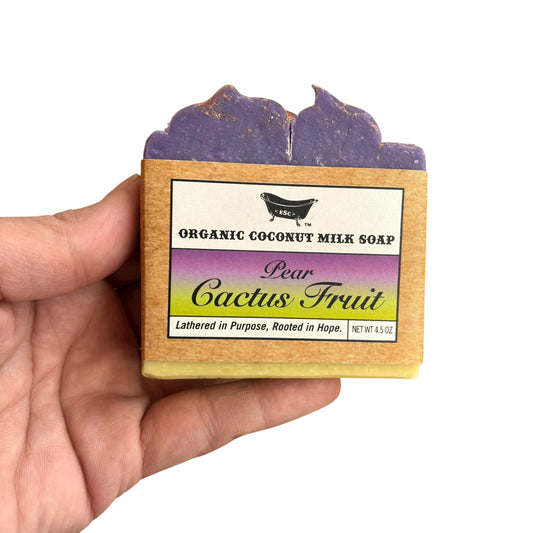 Pear Cactus Fruit Soap Bar
